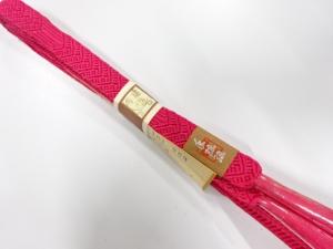 未使用品　正絹　手組帯締め